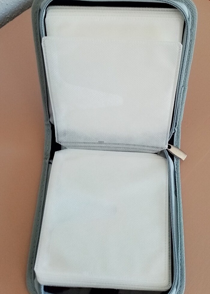 CD-DVD SAKLAMA KABI KUMAŞ DESEN  - Görsel 2