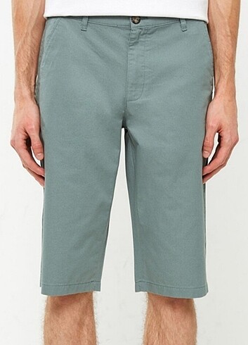 LCWAİKİKİ KLASİK STANDART KALIP ERKEK GABARDİN BERMUDA ŞORT 36 B - Görsel 6