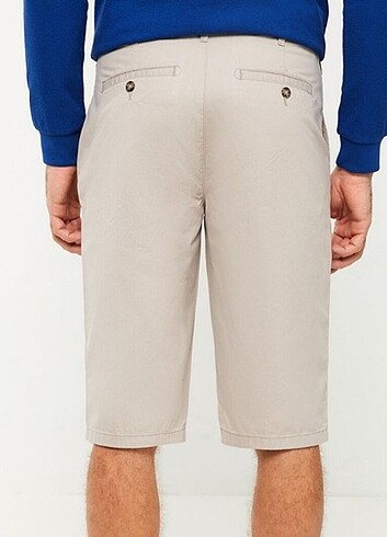 LCWAİKİKİ KLASİK STANDART KALIP ERKEK GABARDİN BERMUDA ŞORT 36 B - Görsel 6