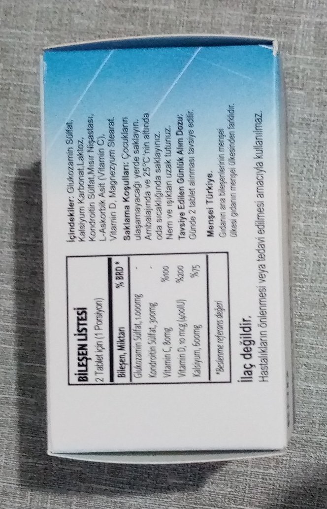 Glucosamine Vitamin D&C Kalsiyum Takviyesi - Görsel 2