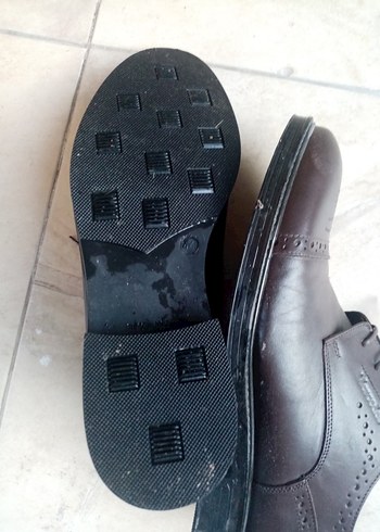 Mersedes Deri Bağcıklı Klasik Erkek Ayakkabı 44no - Görsel 3