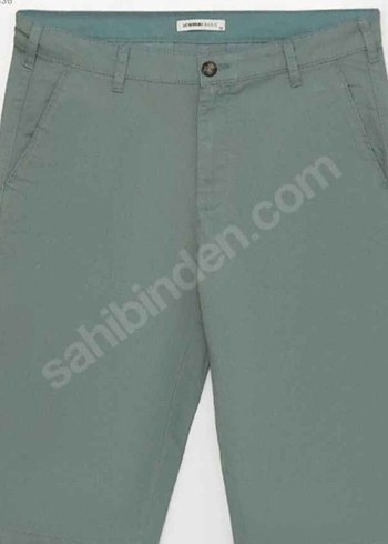 LC WAİKİKİ 36 BEDENBERMUDA GABÂRDİN ERKEK SORT - Görsel 6