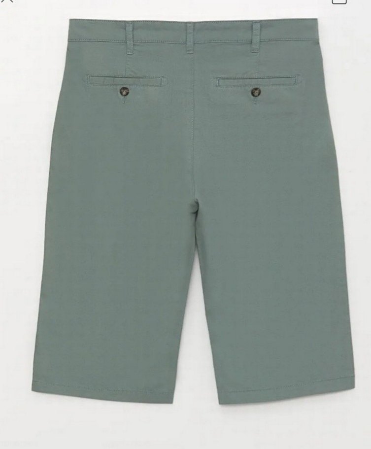 LC WAİKİKİ 36 BEDENBERMUDA GABÂRDİN ERKEK SORT - Görsel 2