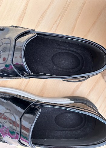 Parlak Siyah Erkek Çocuk Loafer Ayakkabı - Görsel 4