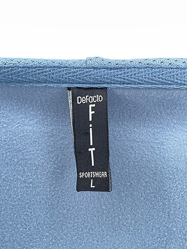 l Beden mavi Renk Defacto Sweatshirt %70 İndirimli.