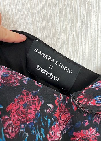 38 Beden çeşitli Renk Trendyolmilla x Sagaza Studio elbise