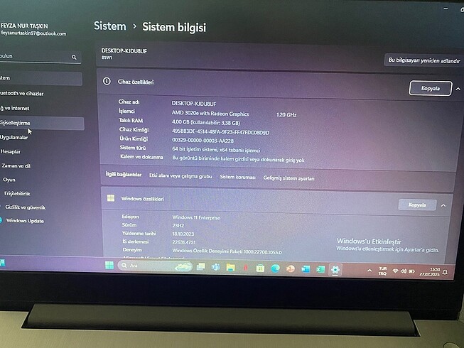 Lenova laptop