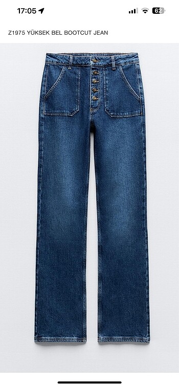 Zara jean pantolon
