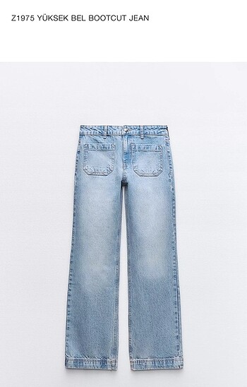 Zara jean pantolon