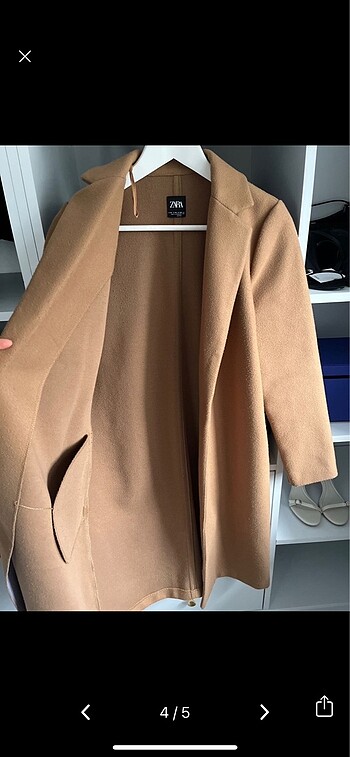 m Beden camel Renk Zara kaban