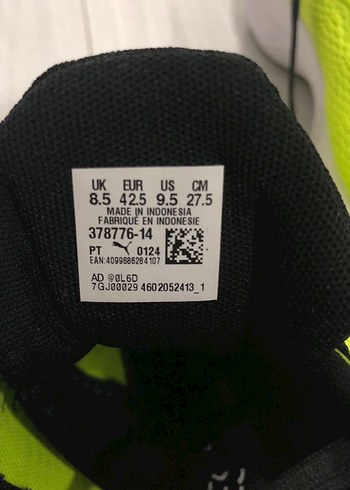 Puma Sarı Erkek Koşu ve Antrenman Ayakkabısı - Görsel 4