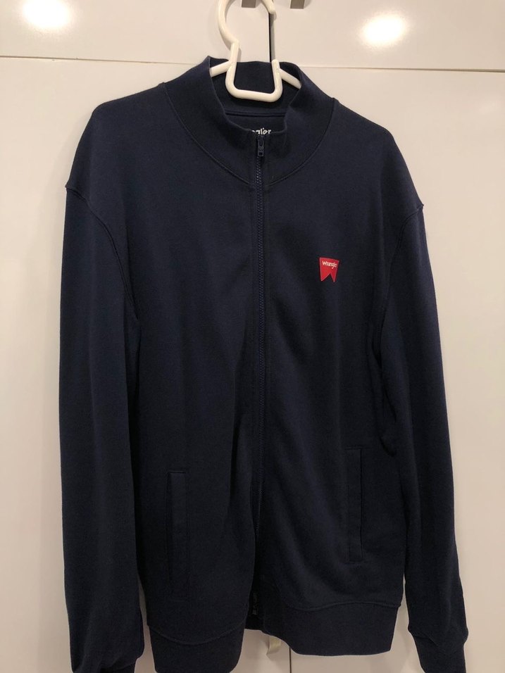 Wrangler Lacivert Fermuarlı Erkek Sweatshirt - Görsel 2