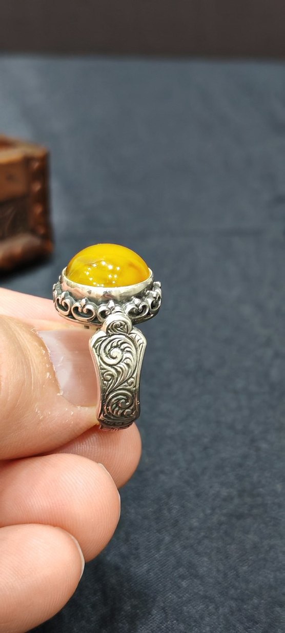 Gümüş yüzük - Görsel 4