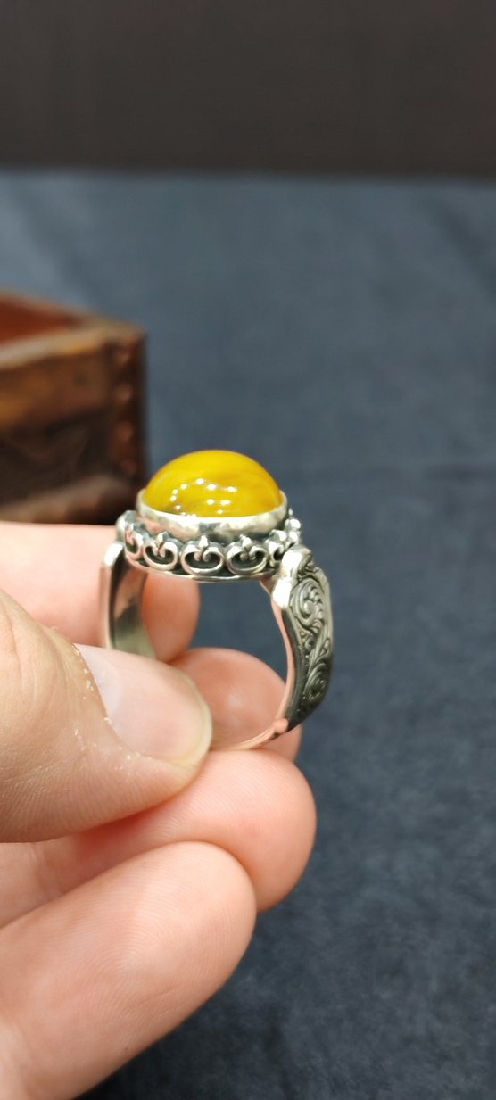 Gümüş yüzük - Görsel 5