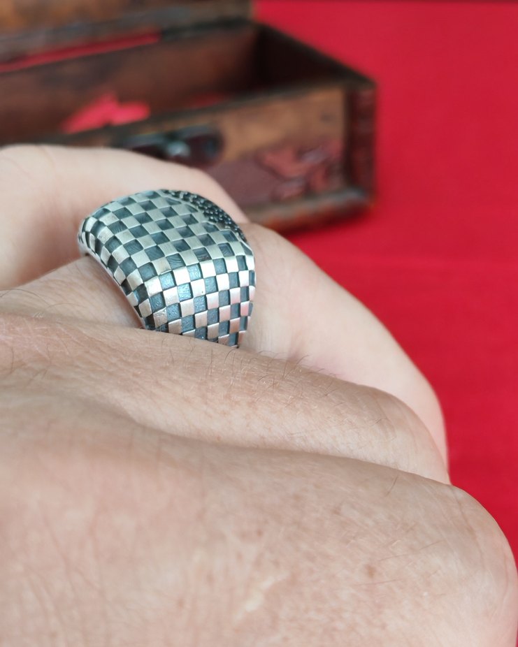 Gümüş yüzük - Görsel 5