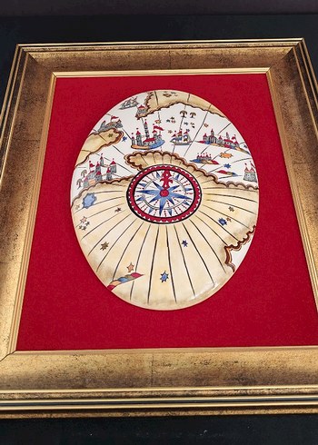 İznik çini piri Reis haritası - Görsel 2