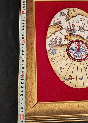 İznik çini piri Reis haritası - Görsel 14