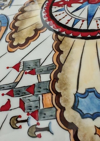 İznik çini piri Reis haritası - Görsel 12