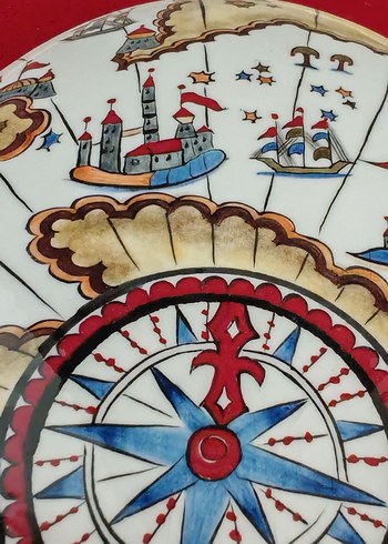 İznik çini piri Reis haritası - Görsel 10