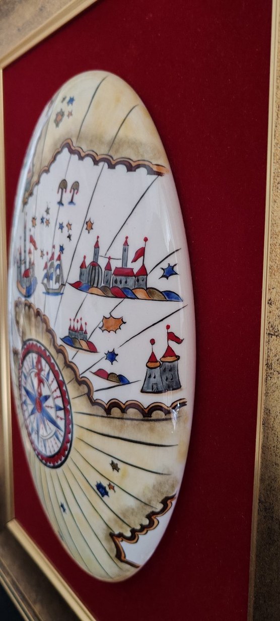 İznik çini piri Reis haritası - Görsel 5