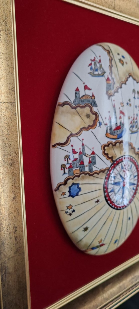 İznik çini piri Reis haritası - Görsel 4