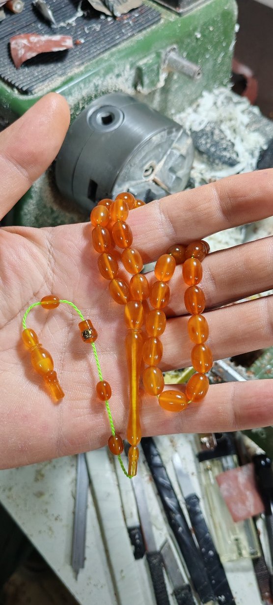 Eski katalin objeden tespih - Görsel 3