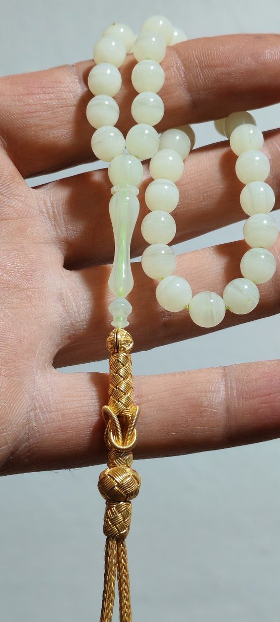 Osmanlı miskevi tespih - Görsel 5