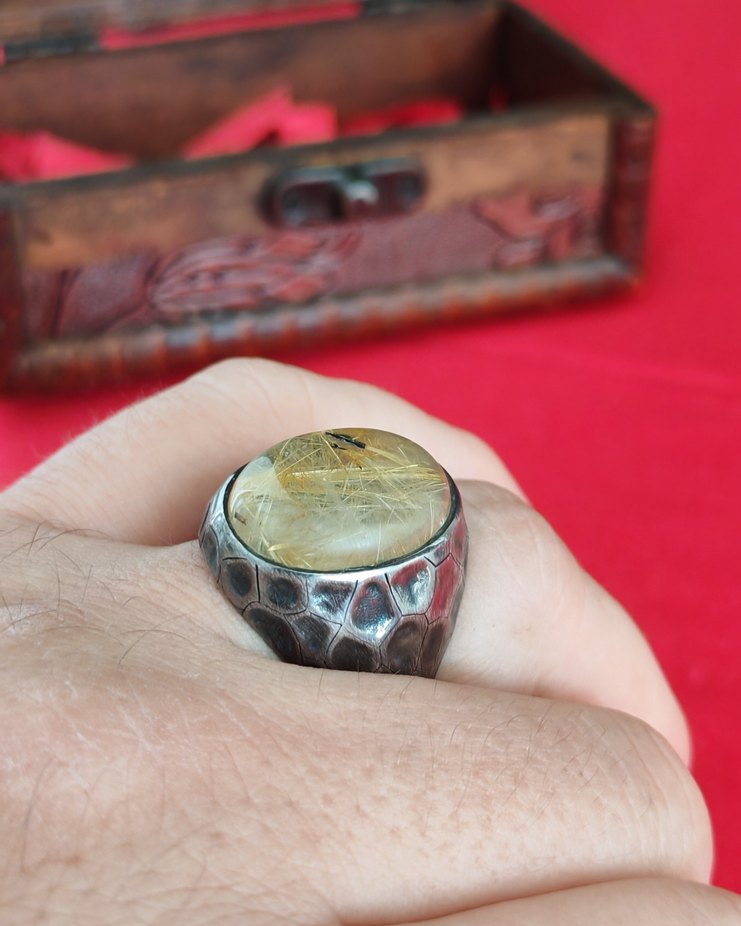 Gümüş yüzük - Görsel 4