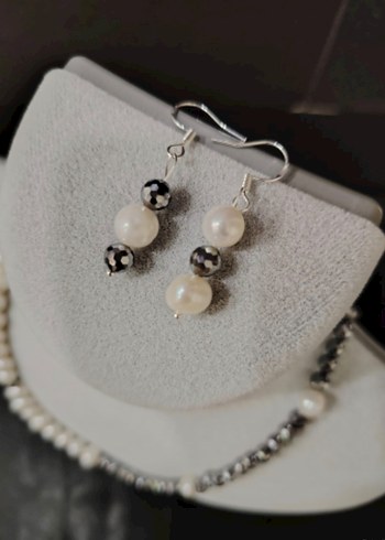 Kolye küpe takım - Görsel 3