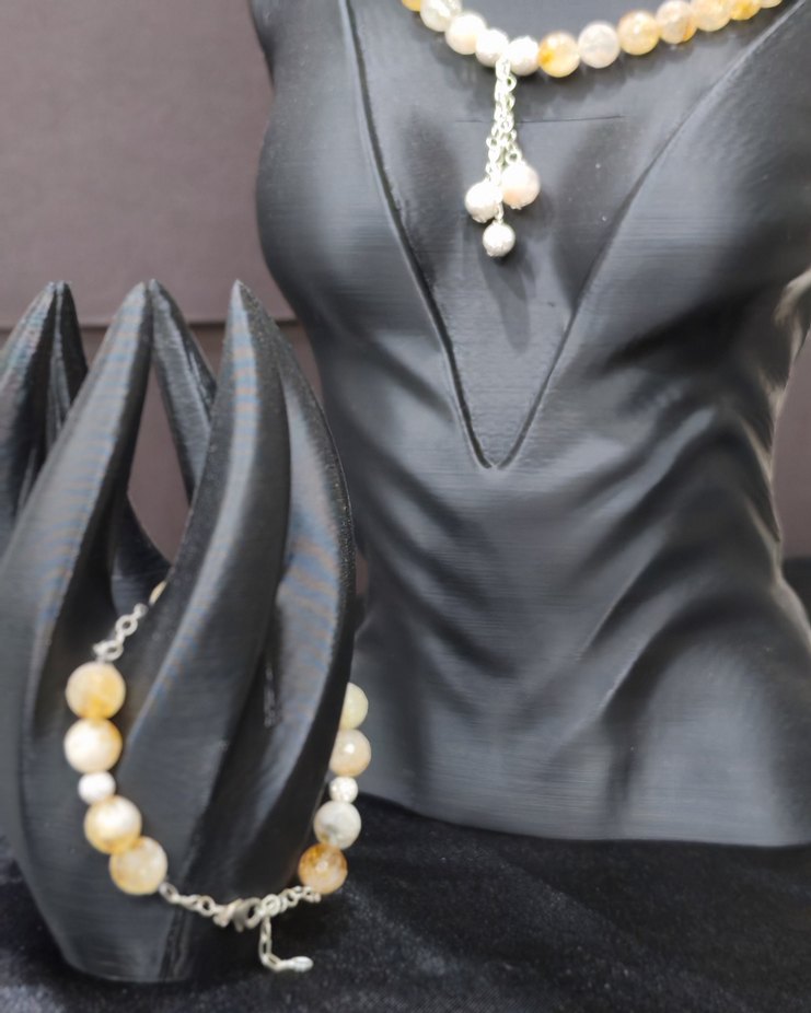 Sitrin taşı takım - Görsel 4