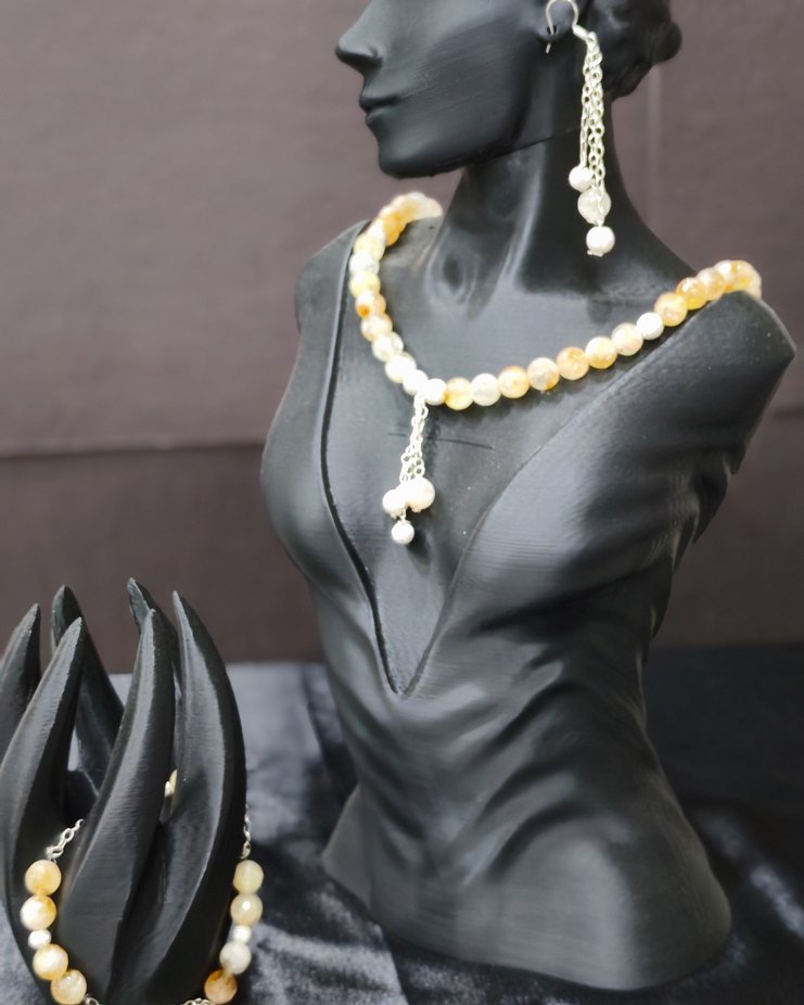 Sitrin taşı takım - Görsel 2