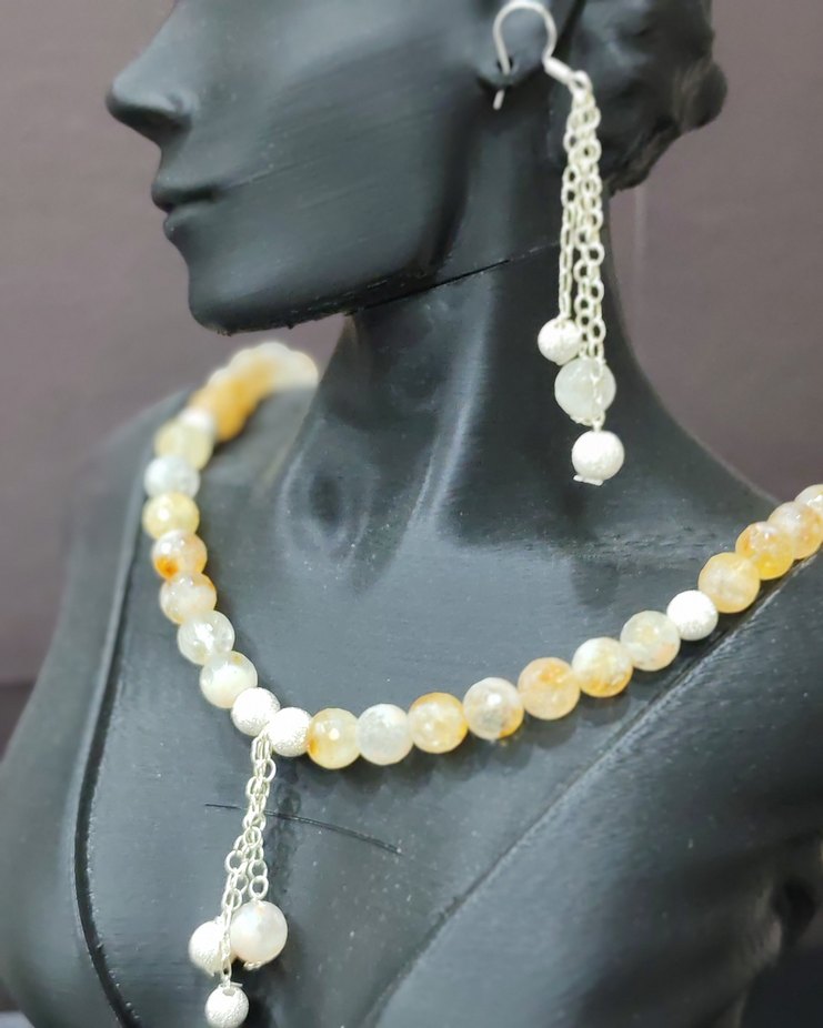 Sitrin taşı takım - Görsel 3