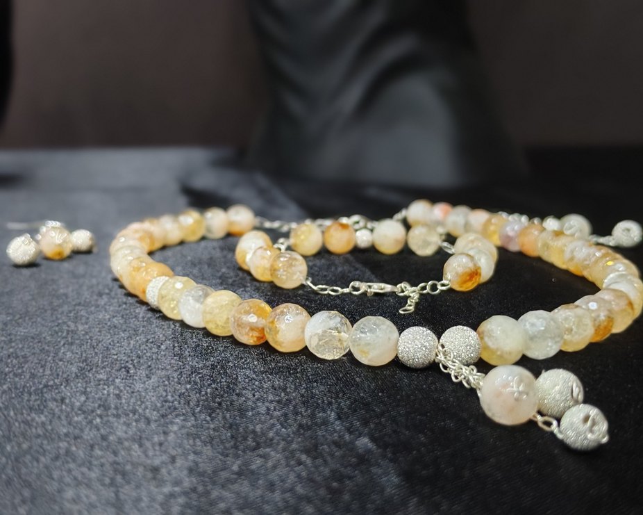 Sitrin taşı takım - Görsel 5