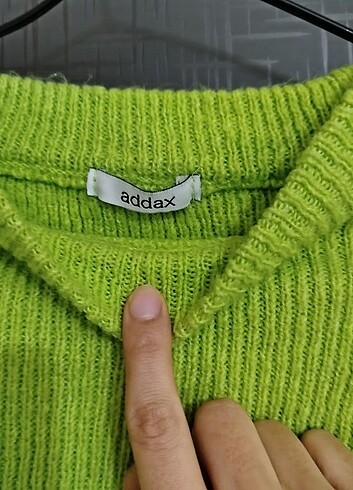 diğer Beden Yeşil crop kazak