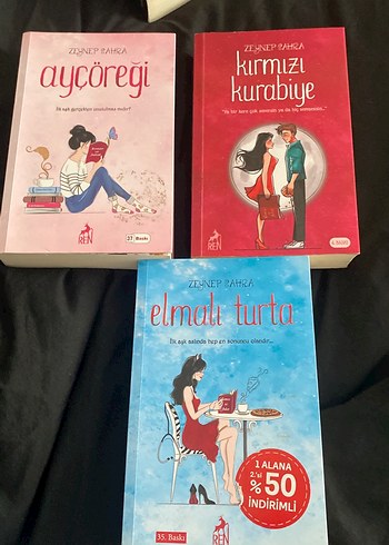 Ayçöreği, Kırmızı Kurabiye, Elmalı Turta Kitap Seti