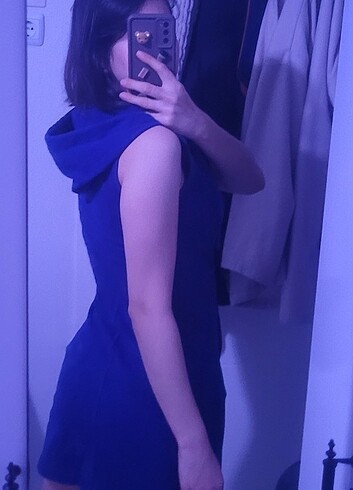 s Beden lacivert Renk ELLE mini sportif elbise