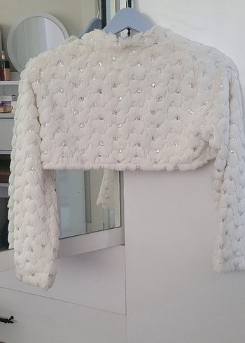 peluş bolero - Görsel 2