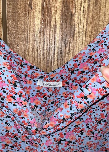 Pembe V Yakalı Midi Kadın Tulum - Görsel 4