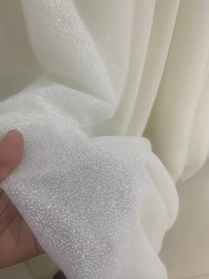 Işıltılı A Kesim Uzun Gelinlik - Görsel 4