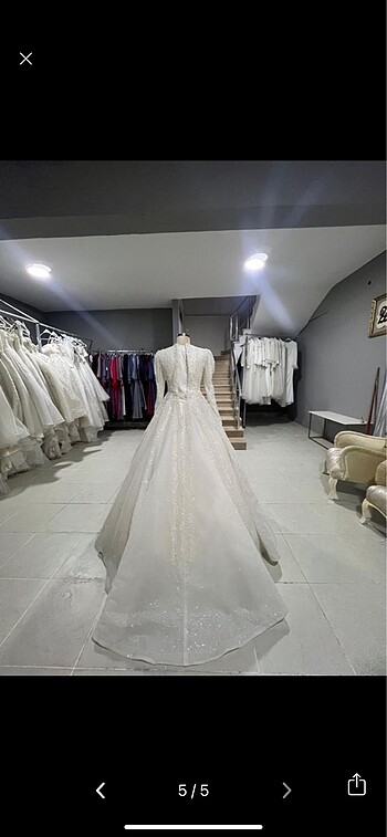 Tesettür Gelinlik - Görsel 5