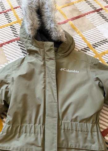 Columbia Haki Kapusonlu Sisme Mont