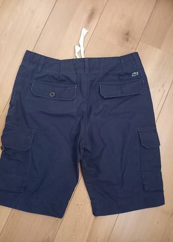 32 Beden Lacoste Lacivert Bermuda denim Şort