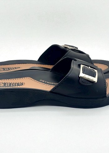 Siyah Kadın Dolgu Topuklu Terlik 3 Lü Set - Görsel 3