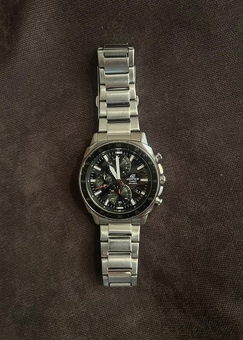 Casio Edifice Kronograf Çelik Kordon Erkek Kol Saati - Görsel 2