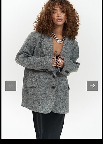 s Beden Mai Collection Kaşe Blazer