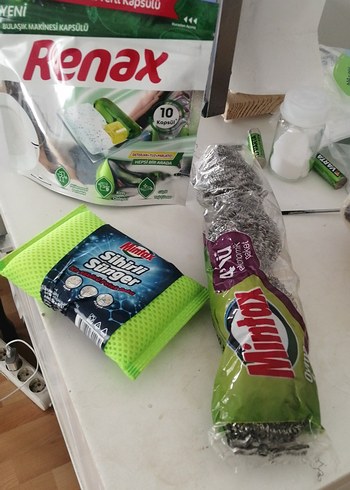 Beden Renax Renkli Mutfak Havlusu ve Temizlik Seti