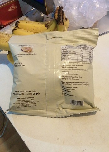 Too Tasty Kuru Elma Kurutulmuş Elma - Görsel 6