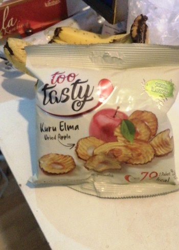 Too Tasty Kuru Elma Kurutulmuş Elma - Görsel 3