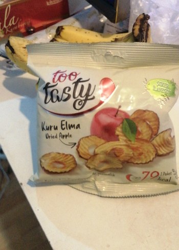 Too Tasty Kuru Elma Kurutulmuş Elma - Görsel 4