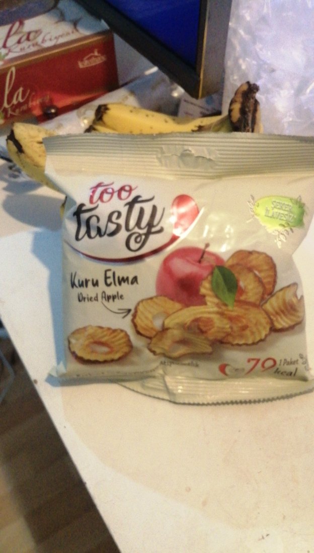 Too Tasty Kuru Elma Kurutulmuş Elma - Görsel 3